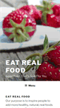 Mobile Screenshot of eatrealfood.com